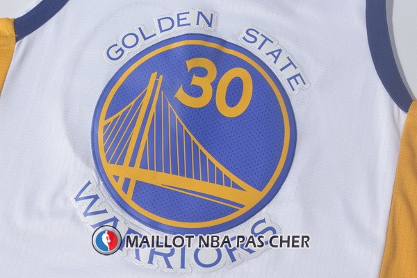 Nike Maillot Golden State Warriors Curry 30 2017-18 Blanc